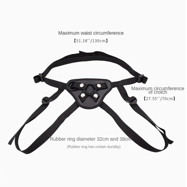 Sex Toys For Women Lesbian Gays Fetish Wearable Strapon Dildo Harness Adjustable Belt Strap On Pants Massager Erotic Accessories