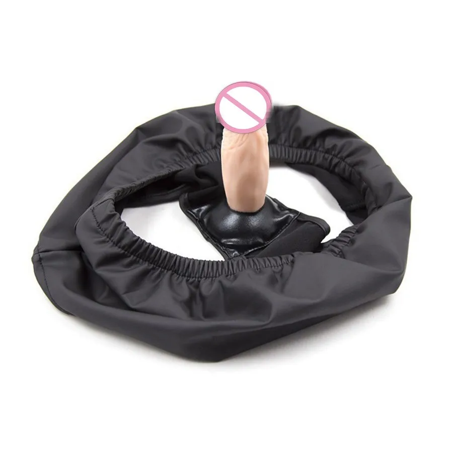 Latex Silicone Accessories Briefs Underwear Dildo Harness Lesbian Strapon Penis Chastity Panties Sex Toys For Women And Men