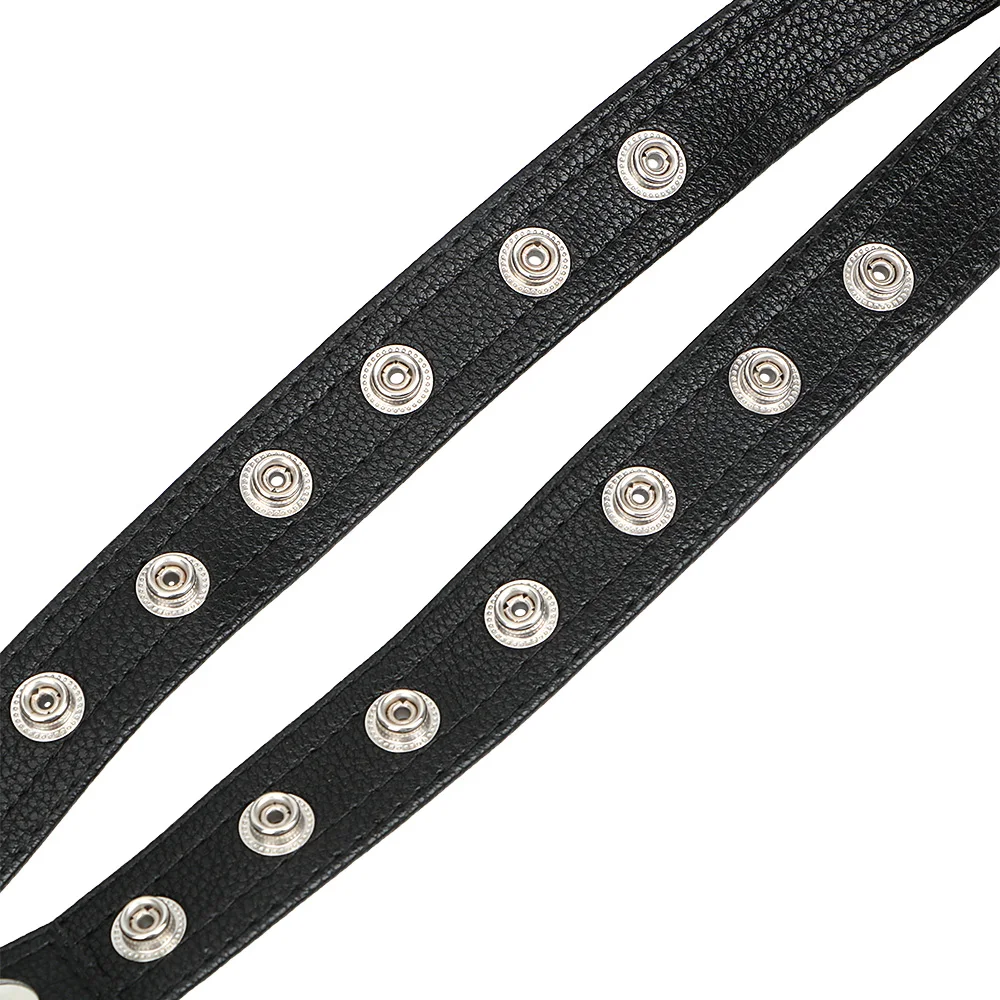 Leather Sexy Underwear Pants for Men Gay Chastity Cage Harness Strapon Kit Adult Games Bondage Set Erotic Products Sex Toys Shop