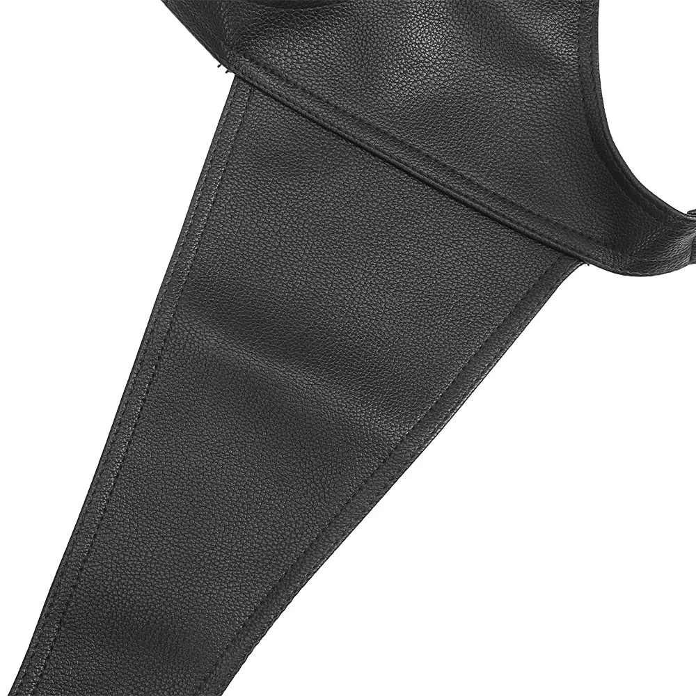 Leather Sexy Underwear Pants for Men Gay Chastity Cage Harness Strapon Kit Adult Games Bondage Set Erotic Products Sex Toys Shop