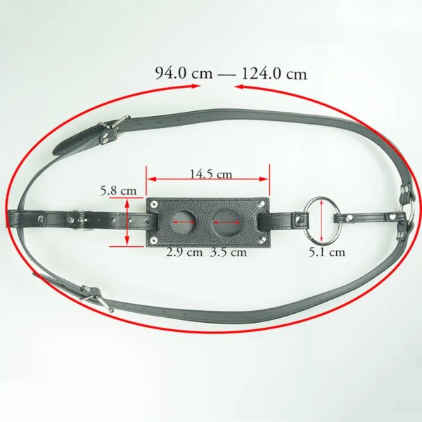 Leather Strapon Dildo Butt Plug Harness Chastity Panties With Penis Cock Ring Bondage Gear Restrained Sex Toys For Men Women