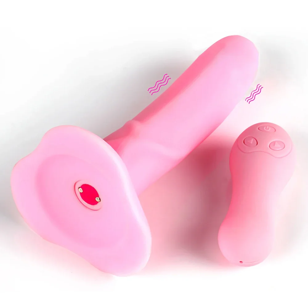 Sex Vibrator For Lesbian Didlo Strap On Harness Vibrating Panties for Woman Sex Bondage Dildo Penis Sex Belt Adult Sex Vibrator