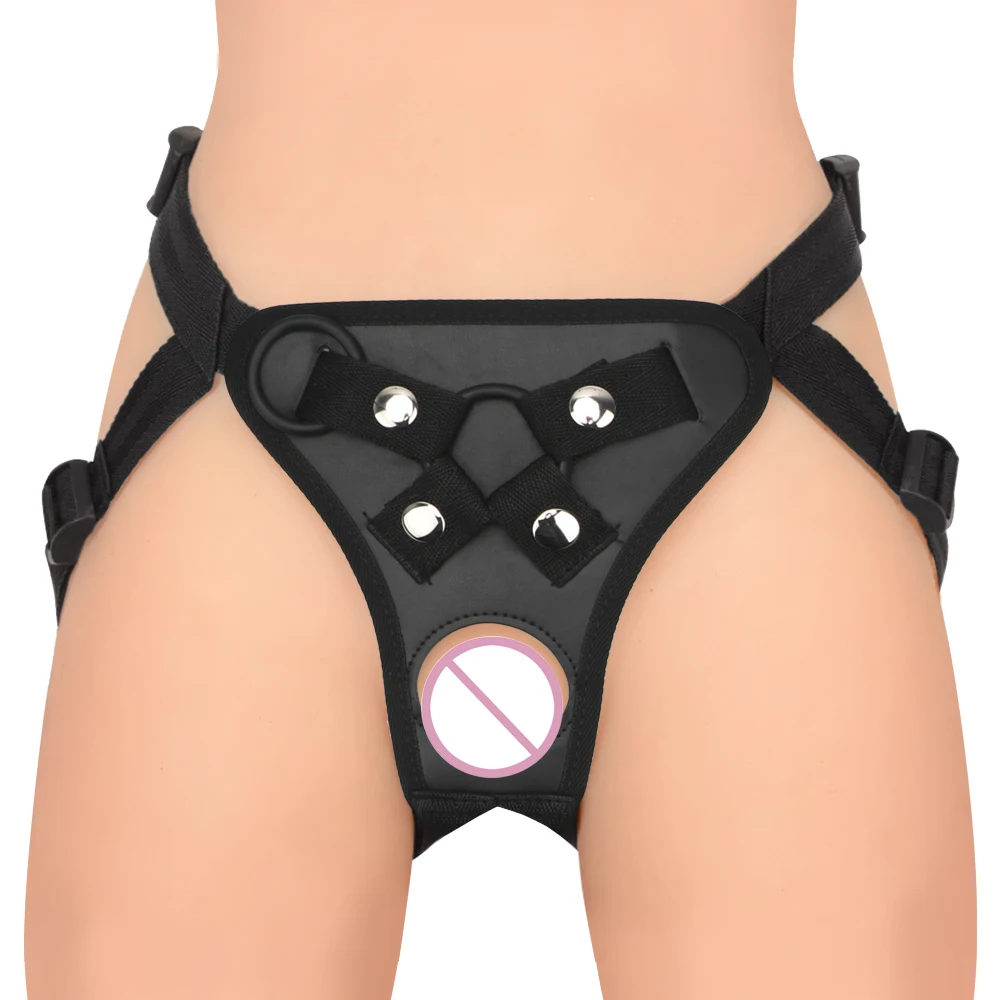 Adjustable Harness Belt With Rings Sex Toys for Men Wearable Penis Panties Strapon Realistic Dildo Pants Strap On Dildos Pants