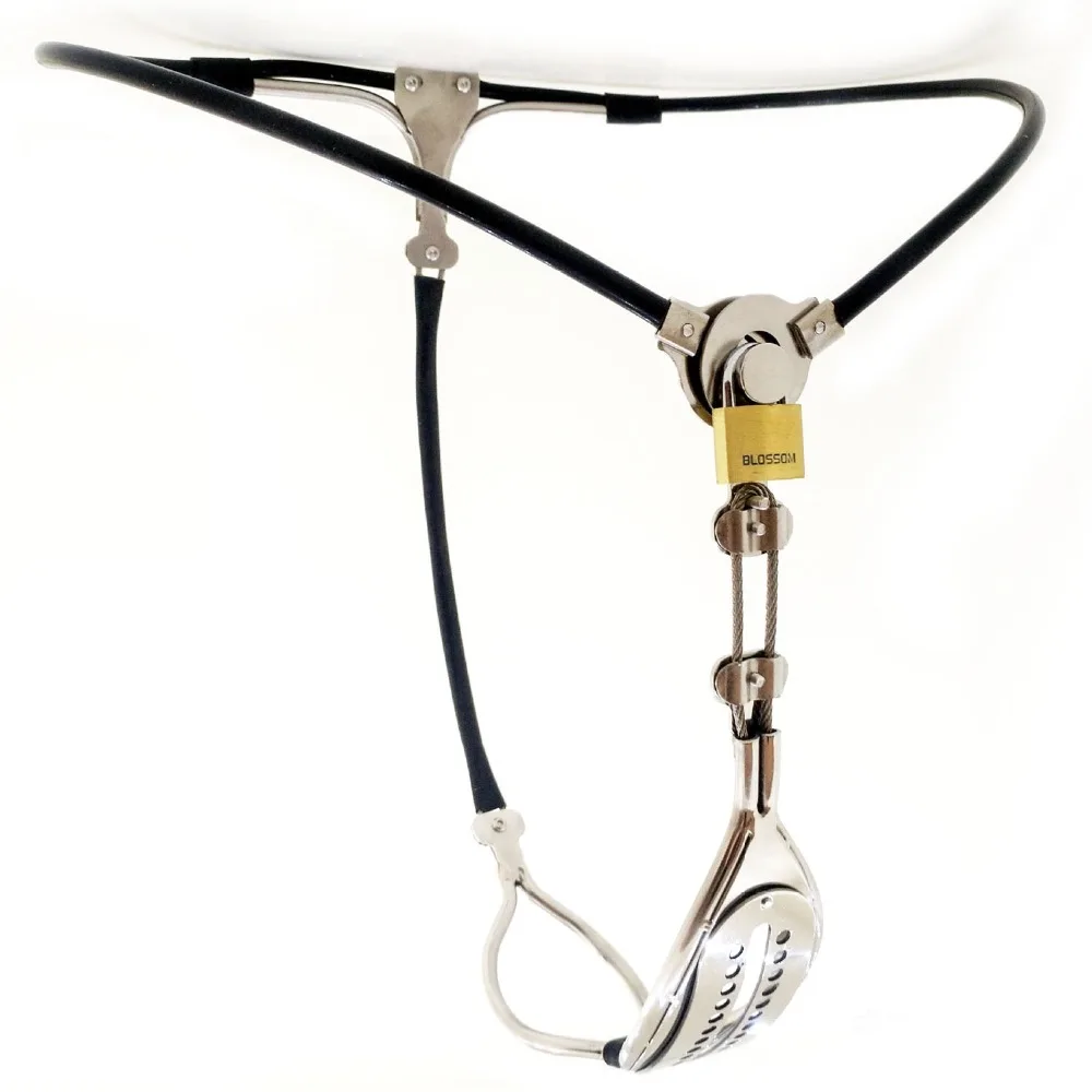 Female BDSM Chastity Forced Orgasm Belt Leather Bondage Strap-on Harness Vagina Underwear Sex Toys For Women Adult Erotic Games