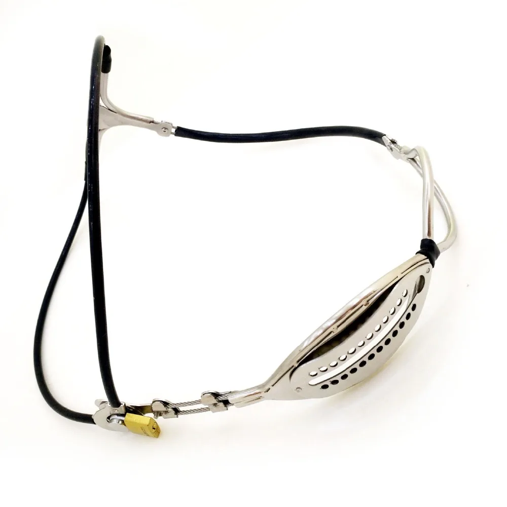 Female BDSM Chastity Forced Orgasm Belt Leather Bondage Strap-on Harness Vagina Underwear Sex Toys For Women Adult Erotic Games
