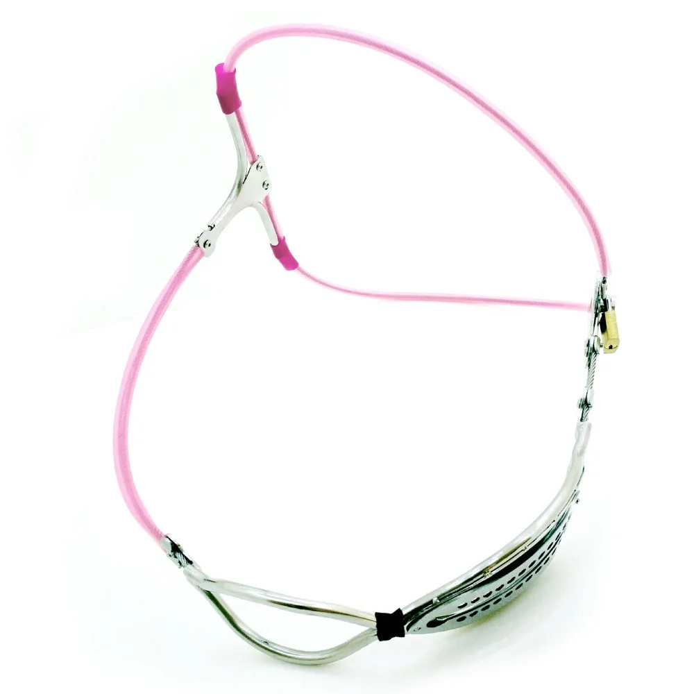 Female BDSM Chastity Forced Orgasm Belt Leather Bondage Strap-on Harness Vagina Underwear Sex Toys For Women Adult Erotic Games