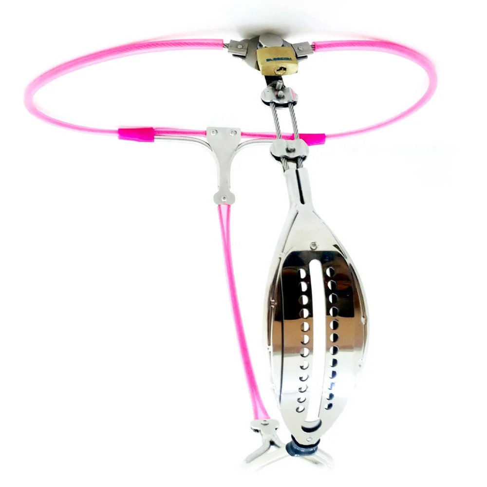 Female BDSM Chastity Forced Orgasm Belt Leather Bondage Strap-on Harness Vagina Underwear Sex Toys For Women Adult Erotic Games