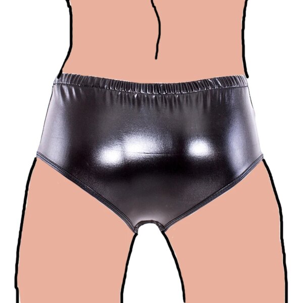 Strap on Double Dildo for Anal/Vaginal,Leather Strapon Panties Harness,Chastity Underwear,BDSM Lingerie, Strap-on Butt Plug