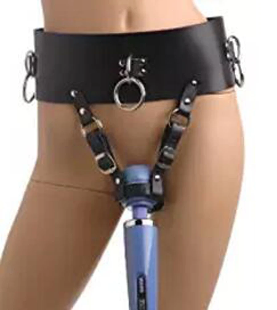 Leather Chastity Belt,Strapon Dildo Harness Underwear,Strap-on Anal Plug Butt Panties,Sex Toys For Women Men