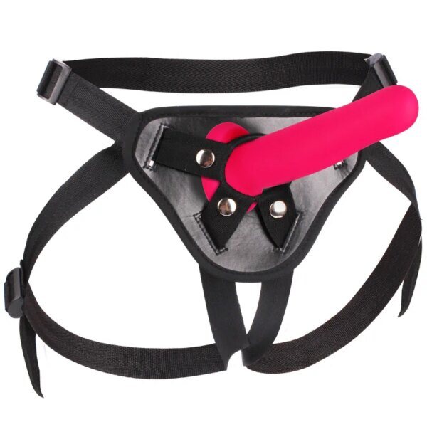 Adjustable Harness Belt Men Strapon Penis For Lesbian Penis Pants Adult Panties Strap On Dildos With Rings Sex Toys for Women's