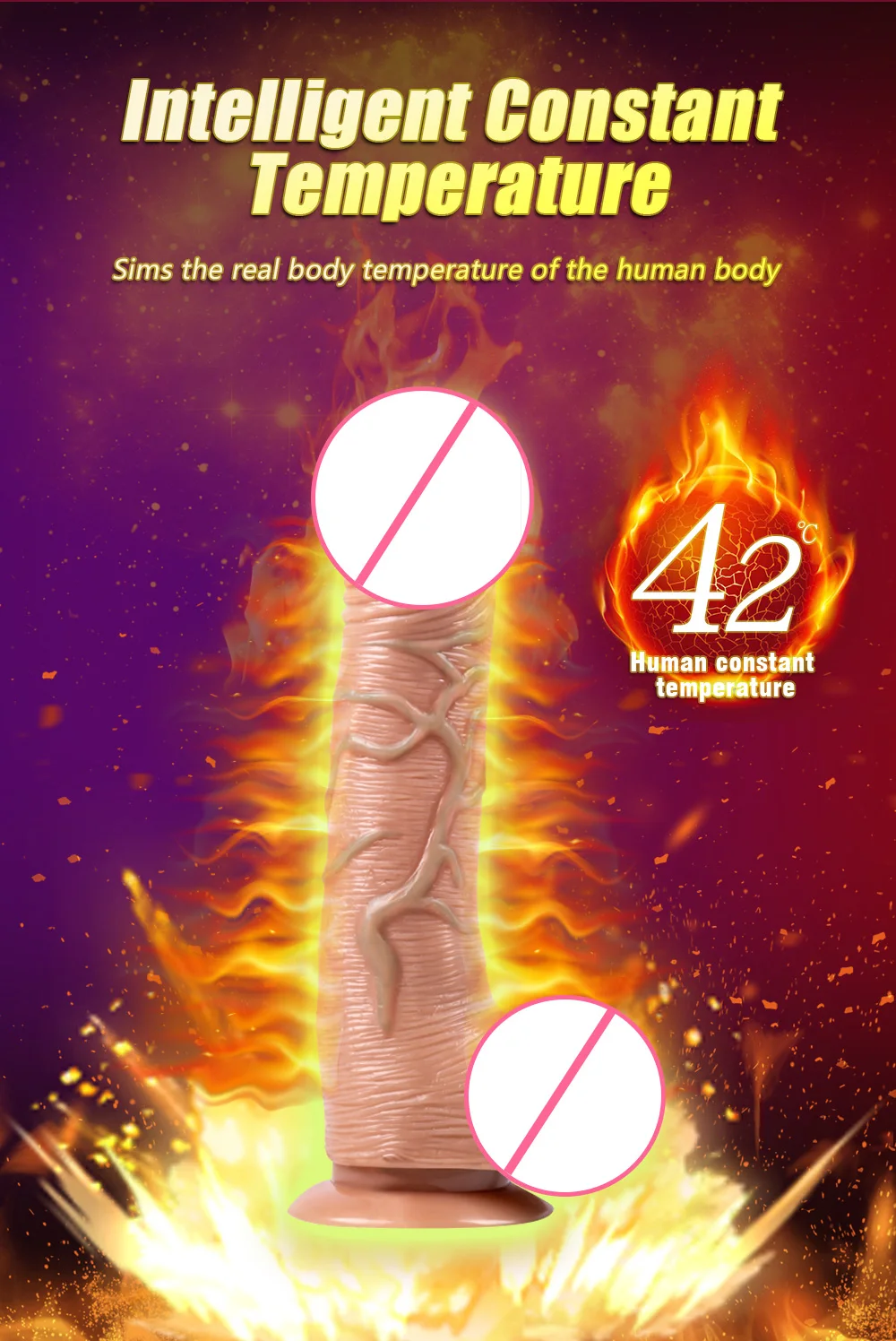 Telescopic Vibrating Soft Realistic Dildo Female Sex Toy Vibrator With Suction Cup Heating Penis Remote Control G SPOT VIBRAT