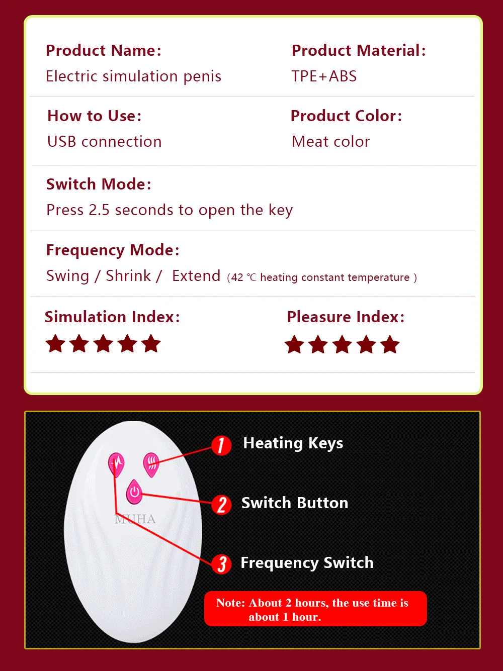 Telescopic Vibrating Soft Realistic Dildo Female Sex Toy Vibrator With Suction Cup Heating Penis Remote Control G SPOT VIBRAT