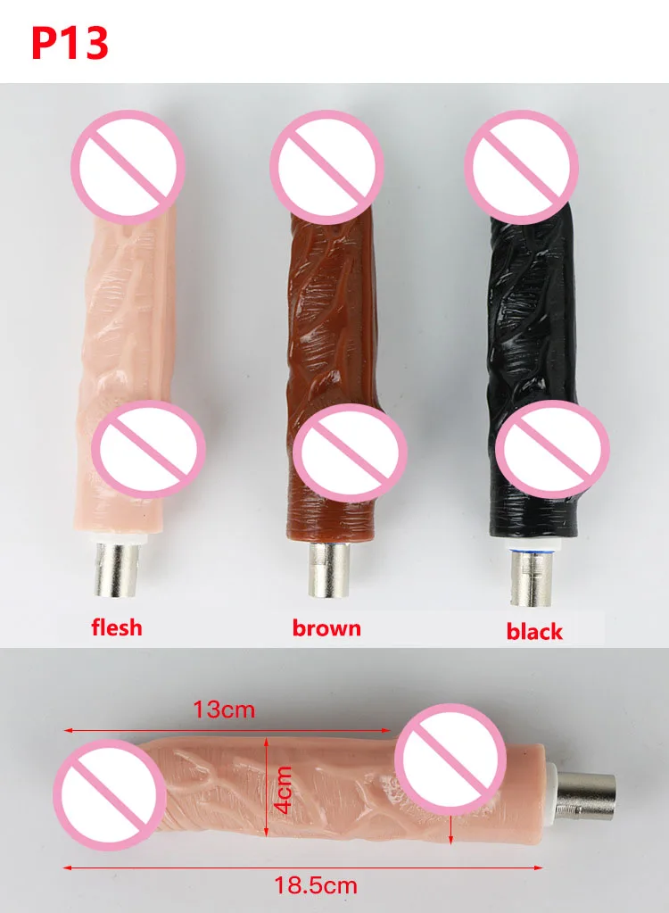 Realistic Silicone Vibration Dildos with 3XLR Connector for Sex Machine Attachment Sex Toys Big Penis for Women G Spot Stimulate