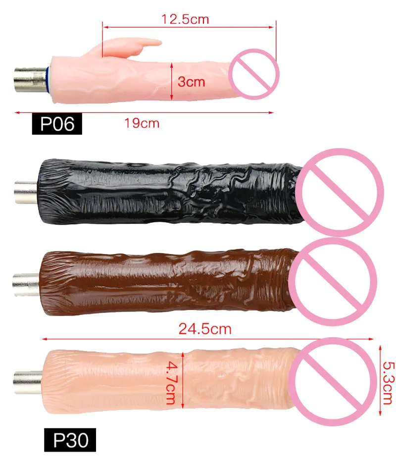 Realistic Silicone Vibration Dildos with 3XLR Connector for Sex Machine Attachment Sex Toys Big Penis for Women G Spot Stimulate