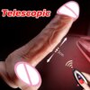 Realistic Dildo Sex Toys for Women Remote Control Telescopic Vibrating Heating Vibrators G Spot Clitoral Anal Stimulation Penis