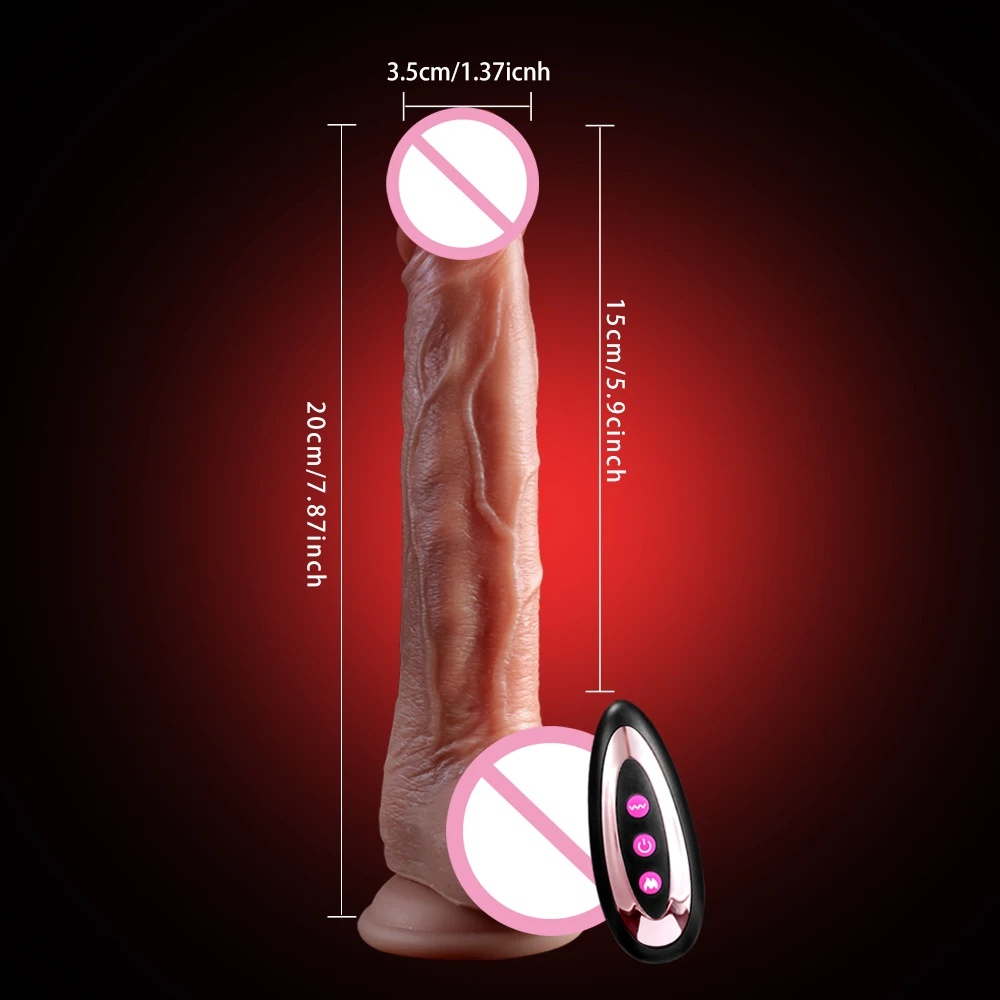 Remote control dildos for men and women, realistic penis telescopic vibrator, sex toys female masturbation vaginal anal vibrator Remote control dildos for men and women, realistic penis telescopic vibrator, sex toys female masturbation vaginal anal vibrator