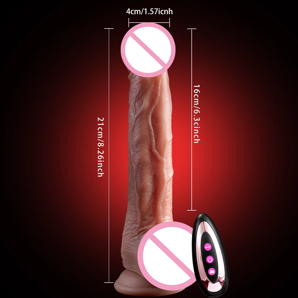 Remote control dildos for men and women, realistic penis telescopic vibrator, sex toys female masturbation vaginal anal vibrator Remote control dildos for men and women, realistic penis telescopic vibrator, sex toys female masturbation vaginal anal vibrator