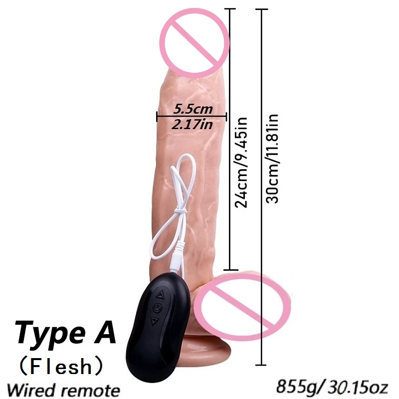 Realistic Dildo Vibrators for Women Swing Vibrator Realistic Vibrating Penis Sex Toy for G-Spot Massage Adult Masturbation