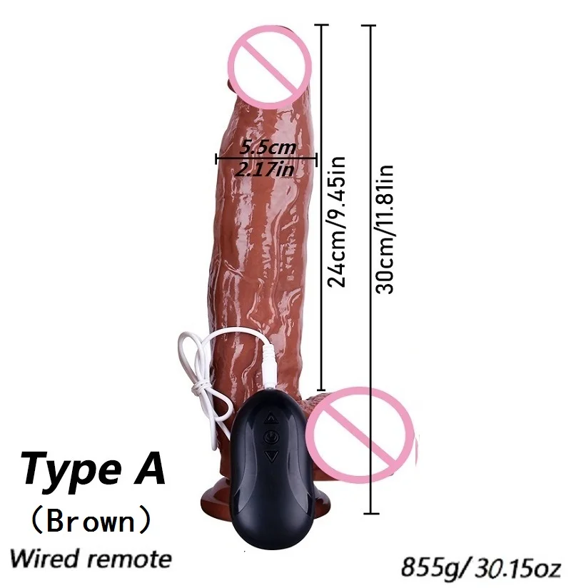 Realistic Dildo Vibrators for Women Swing Vibrator Realistic Vibrating Penis Sex Toy for G-Spot Massage Adult Masturbation