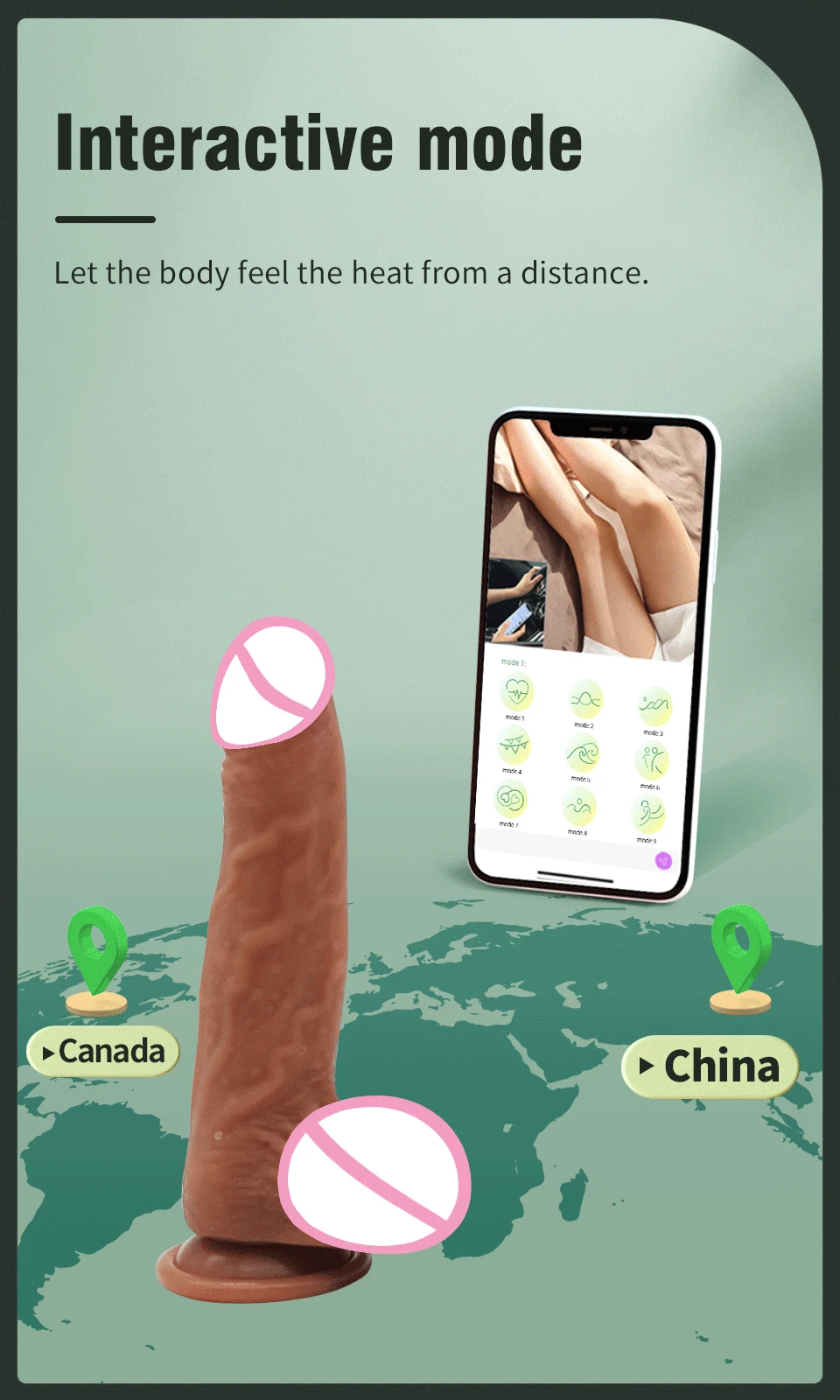 APP Wireless Remote Control Realistic Dildo Penis Telescopic Swing Heating Fake Dick Female Masturbation for Women Adult Sex Toy