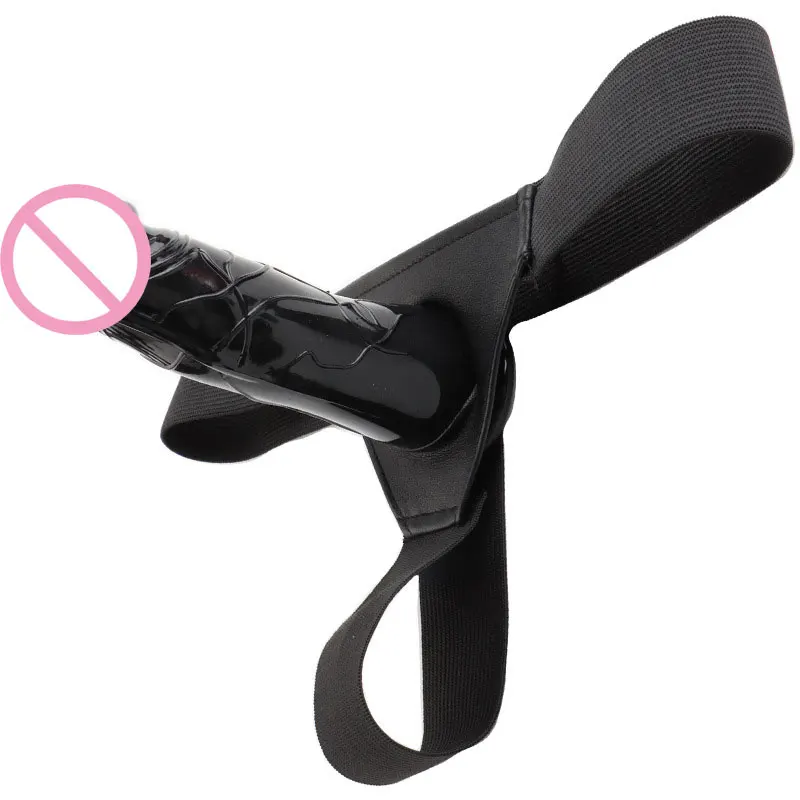 Hollow Strap On Dildo Realistic Strap On Harness Suction Cup Anal Dildo Penis Unisex Sex Toys For Women Men Lesbian Masturbator