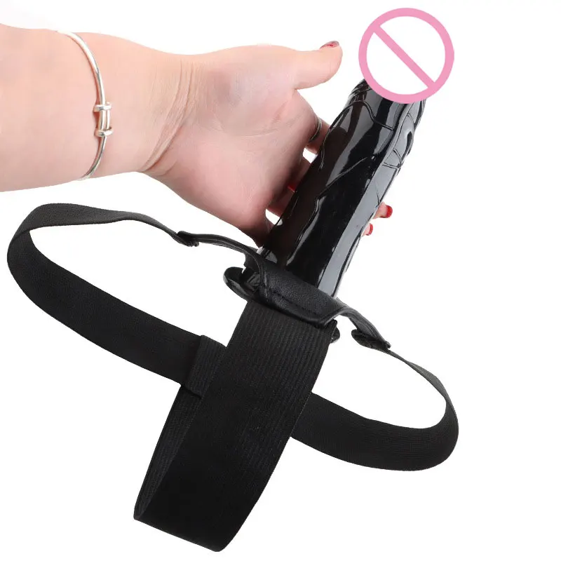 Hollow Strap On Dildo Realistic Strap On Harness Suction Cup Anal Dildo Penis Unisex Sex Toys For Women Men Lesbian Masturbator
