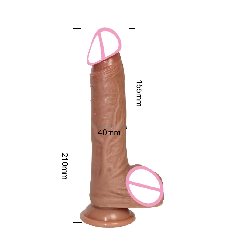Wireless Vibrator Women Remote Control Dildo Realistic Penis Artificial Skin Telescopic Sex Erotick Adult Toys Machines Female