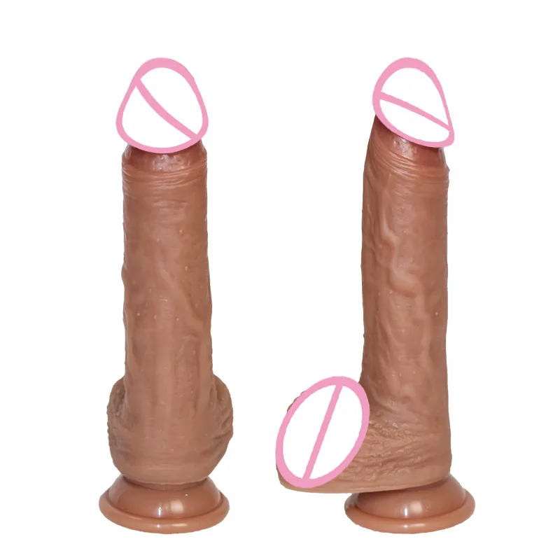 Wireless Vibrator Women Remote Control Dildo Realistic Penis Artificial Skin Telescopic Sex Erotick Adult Toys Machines Female