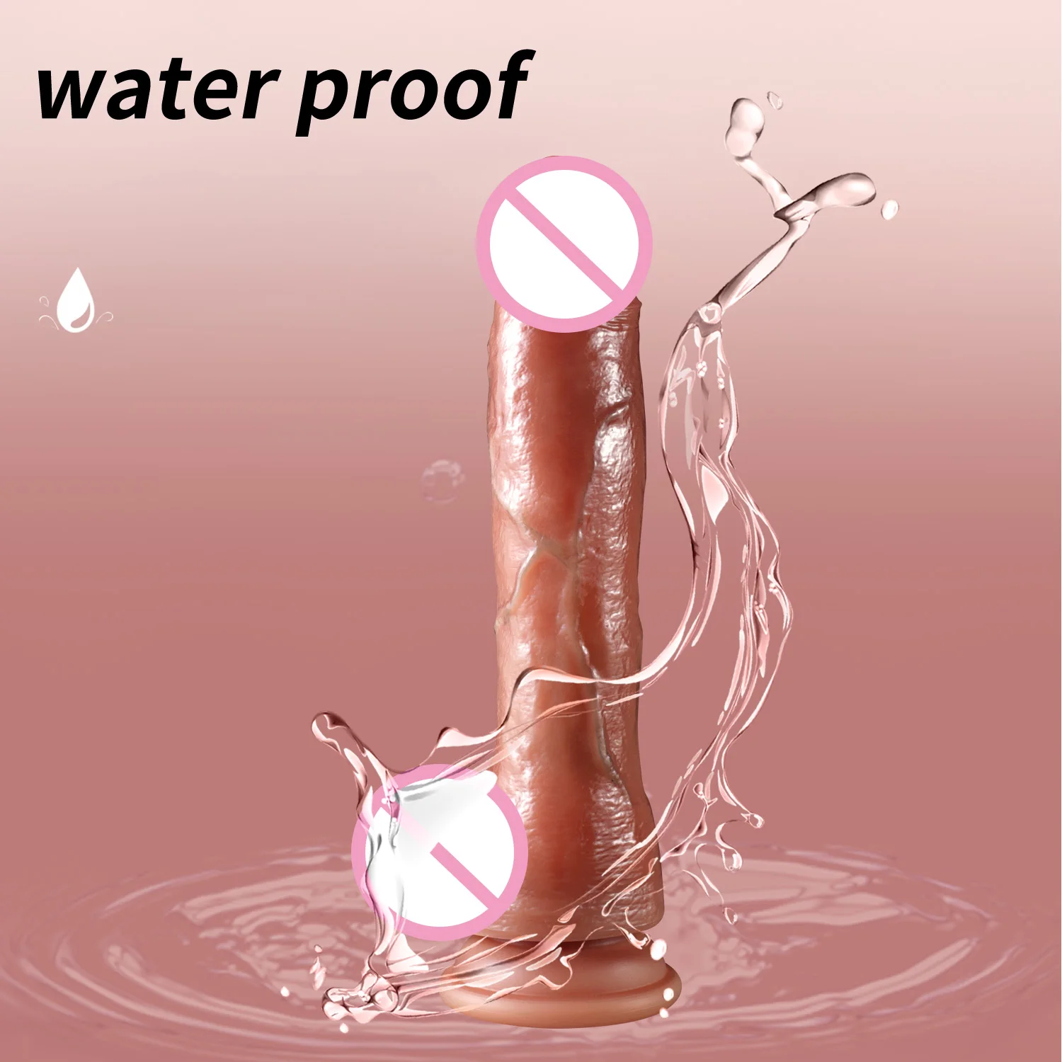 Realistic Thick Dildo Lifelike Silicone Penis Cock Vibrator Flexible Suction Cup Dick Stimulation G-spot And Anal Play For Women