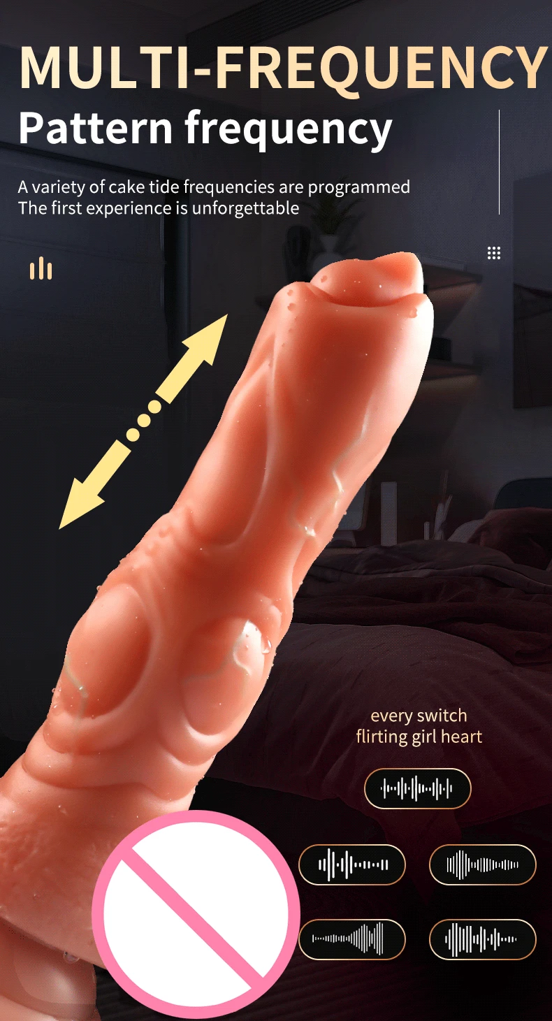 Big Dog Dildo Vibrator Realistic Penis Artificial Telescopic Swing Dick Heating Dildos Remote Control Vibrators for Women