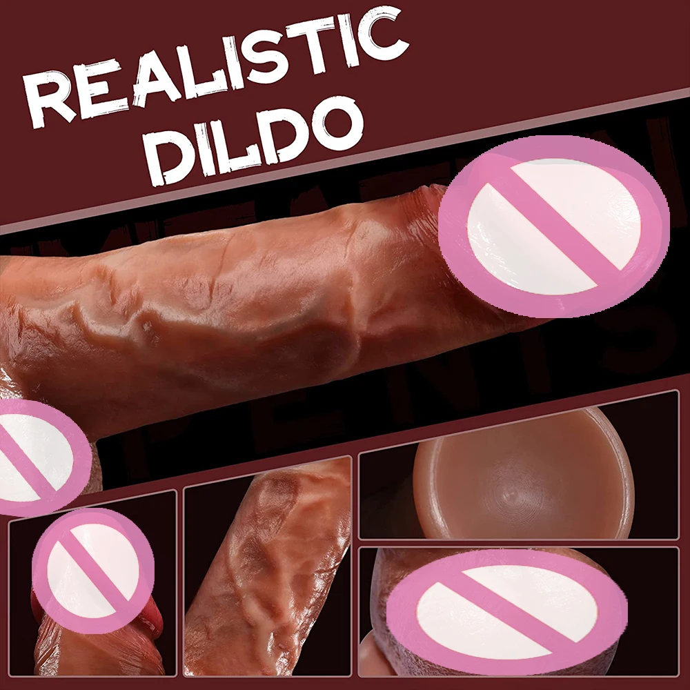 Thrusting Rotation Vibrator Remote Control Dildo Realistic Penis Sex Toy for Women Adult Suction Cup Masturbator Couple Big Dick