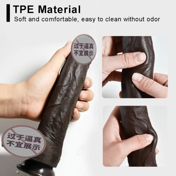 Telescopic Rotation Vibrator for Women Realistic Anal Dildo Sex Toys Cock With Suction Cup Heating Penis Remote Control Vibrator
