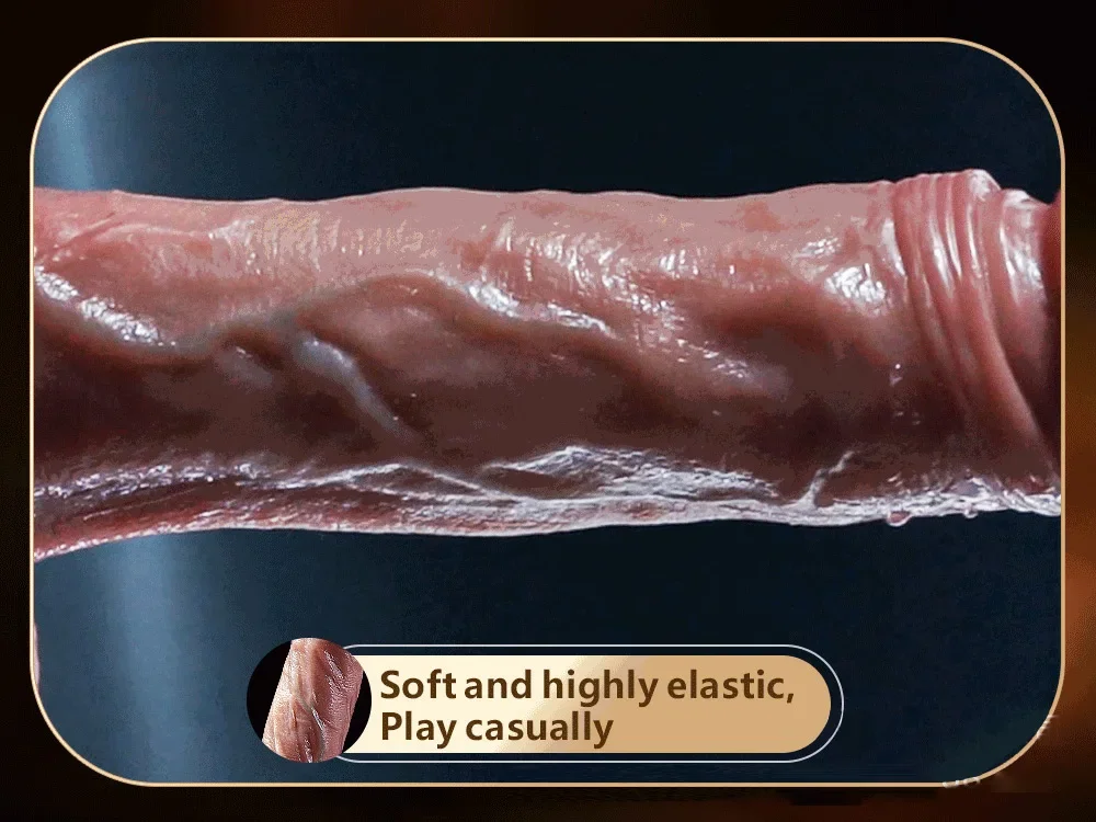 Electric Realistic Dildo Vibrator with Suction Cup Silicone Remote Control Telescopic Heating Dildo Female Maturbator Adult Toys