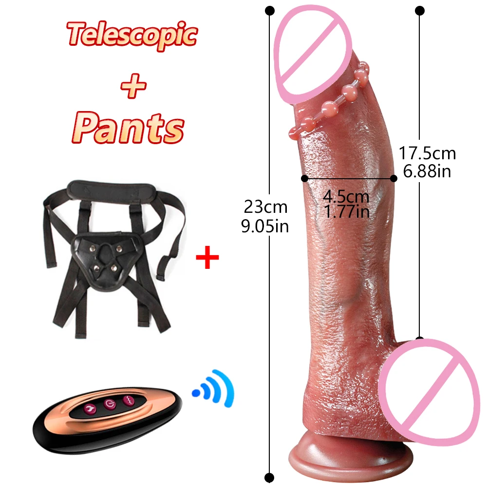 Big Penis Vibrator Remote Control Thrusting Dildo Vibrating Swing Realistic Penis Anal Masturbator Sex Toy for Women Adult toys