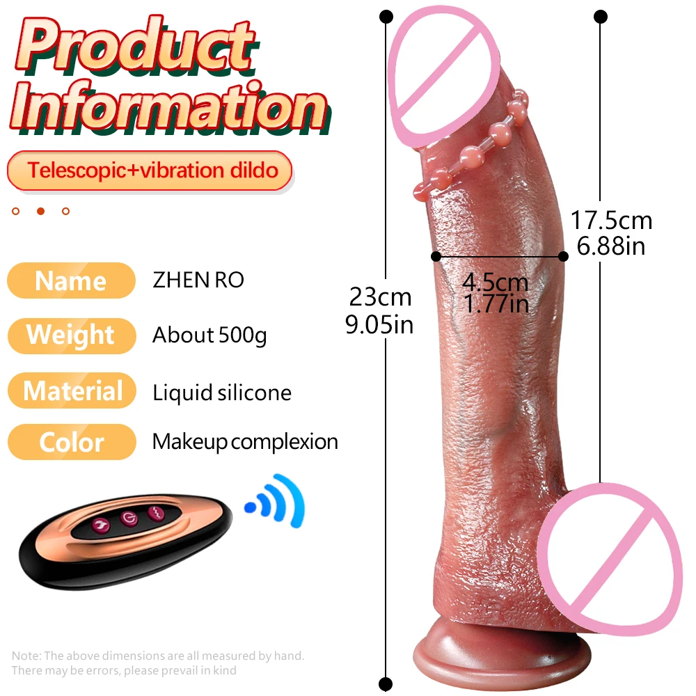Big Penis Vibrator Remote Control Thrusting Dildo Vibrating Swing Realistic Penis Anal Masturbator Sex Toy for Women Adult toys