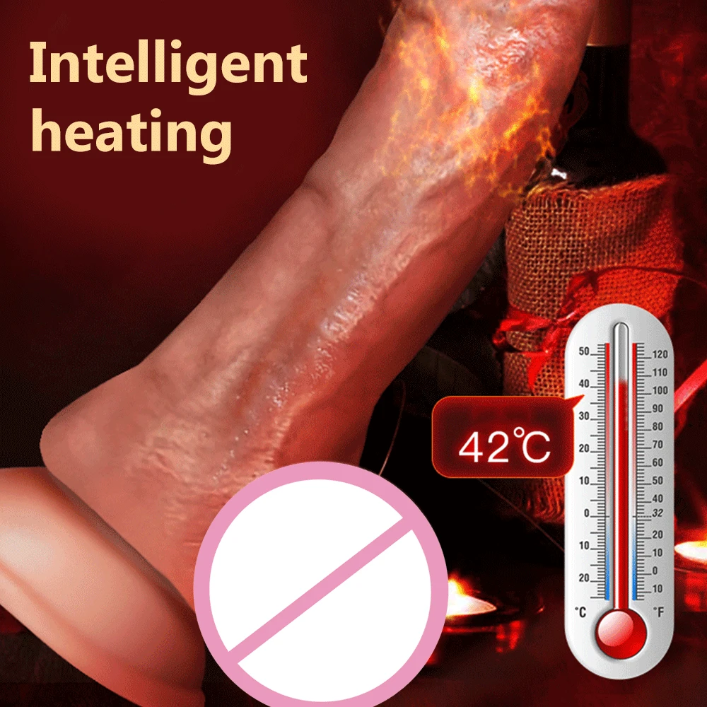 Wireless Telescopic Vibrator Realistic Dildo Female Masturbation Suction Cup Heating Penis Remote Control Dick For Women Sex Toy Wireless Telescopic Vibrator Realistic Dildo Female Masturbation Suction Cup Heating Penis Remote Control Dick For Women Sex Toy