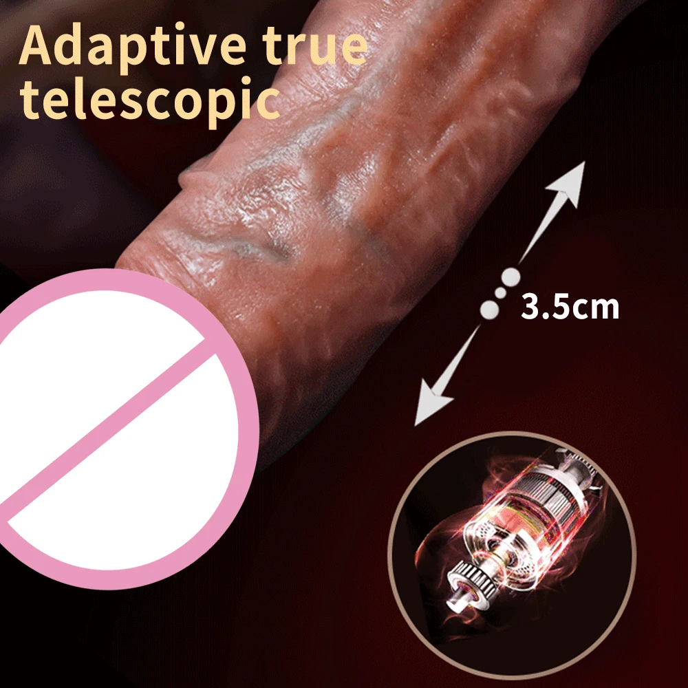 Wireless Telescopic Vibrator Realistic Dildo Female Masturbation Suction Cup Heating Penis Remote Control Dick For Women Sex Toy Wireless Telescopic Vibrator Realistic Dildo Female Masturbation Suction Cup Heating Penis Remote Control Dick For Women Sex Toy