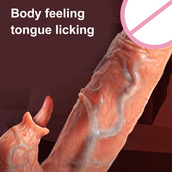 Thrusting Swing Dildo Wireless Remote Control Vibrator Realistic Penis Gay Suction Cup Masturbator Big Dick For Women Sex Toys