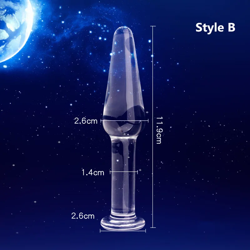 Erotic Pyrex Glass Dildo Anal Bead Butt Plug For Fetish Bdsm Bondage Couples Flirting Adults Games Sex Toys For Women Men Gay