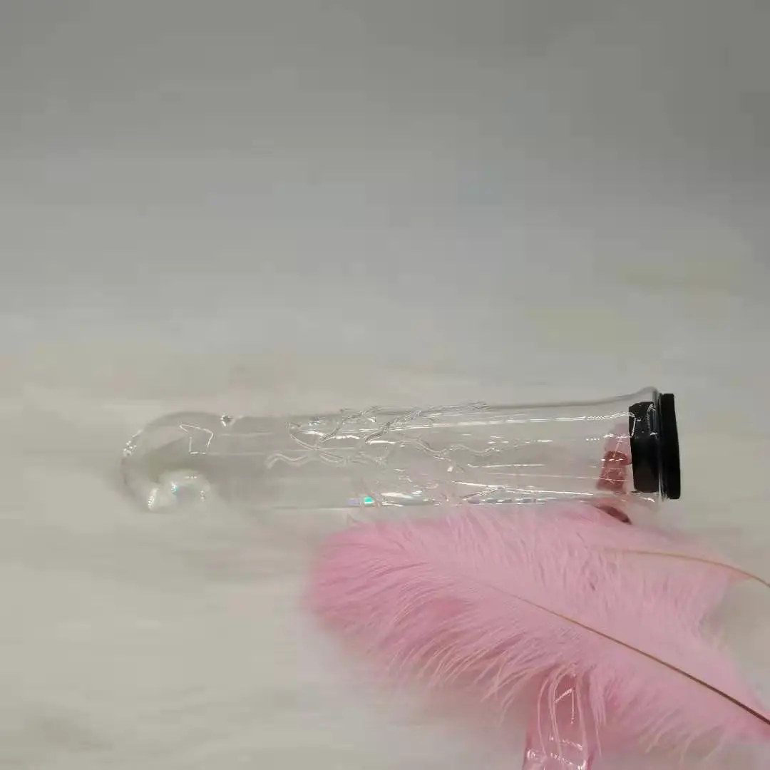 Hollow Glass Dildo Add Hot Ice Water Pyrex Anal Plug Butt Plug Fake Penis Anus Massage Wand Adult Sex Toys for Couples Gay Women