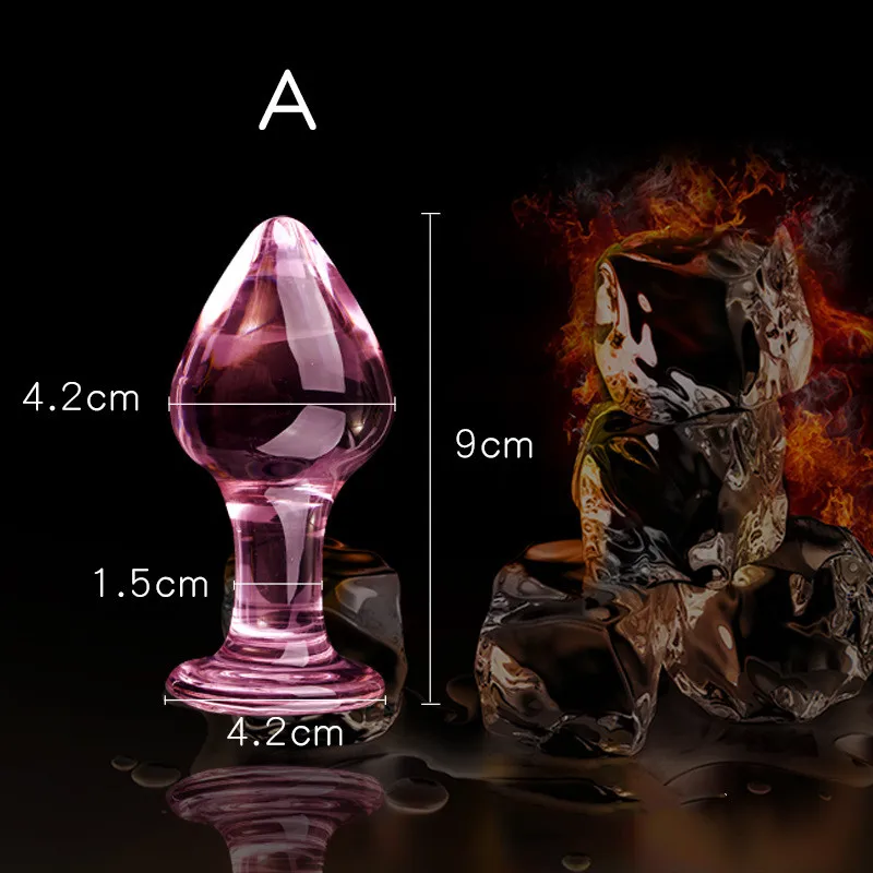 Erotic Crystal Pyrex Glass Dildo Ball Bead Fake Penis Butt Plug Sex Toys For Women Men To Prostate Massager Masturbation Erotic Crystal Pyrex Glass Dildo Ball Bead Fake Penis Butt Plug Sex Toys For Women Men To Prostate Massager Masturbation