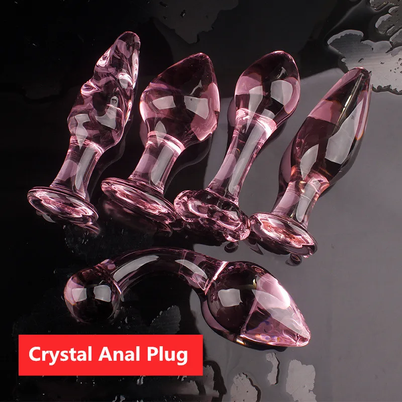 Erotic Crystal Pyrex Glass Dildo Ball Bead Fake Penis Butt Plug Sex Toys For Women Men To Prostate Massager Masturbation Erotic Crystal Pyrex Glass Dildo Ball Bead Fake Penis Butt Plug Sex Toys For Women Men To Prostate Massager Masturbation