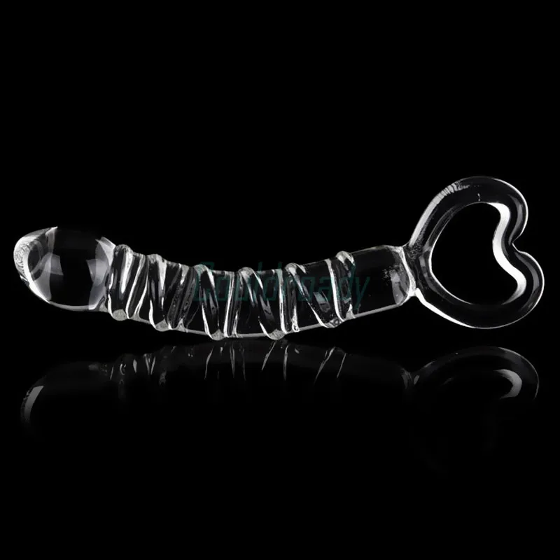 Glass Dildo Sex Pyrex Crystal Dildo Glass Sex Toys for Woman Anal Toys Adult Crystal Female