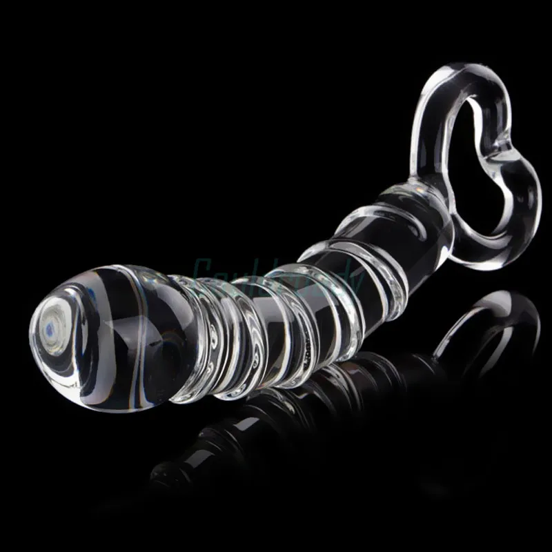 Glass Dildo Sex Pyrex Crystal Dildo Glass Sex Toys for Woman Anal Toys Adult Crystal Female