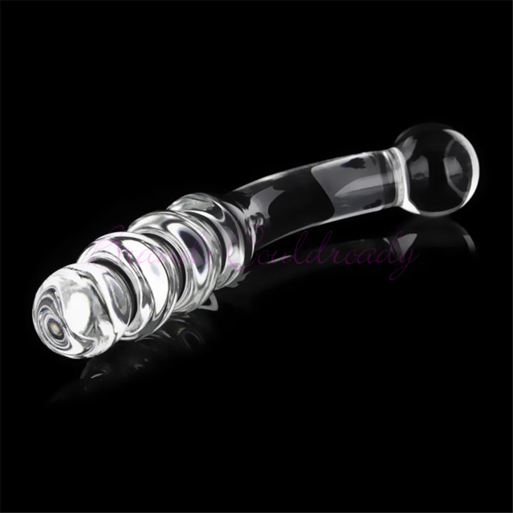 Pyrex Glass Anal Beads Butt Plug Big Ball Large Crystal Dildo Penis Artificial Dick Gay Masturbate Adult Sex Toy For Women Men