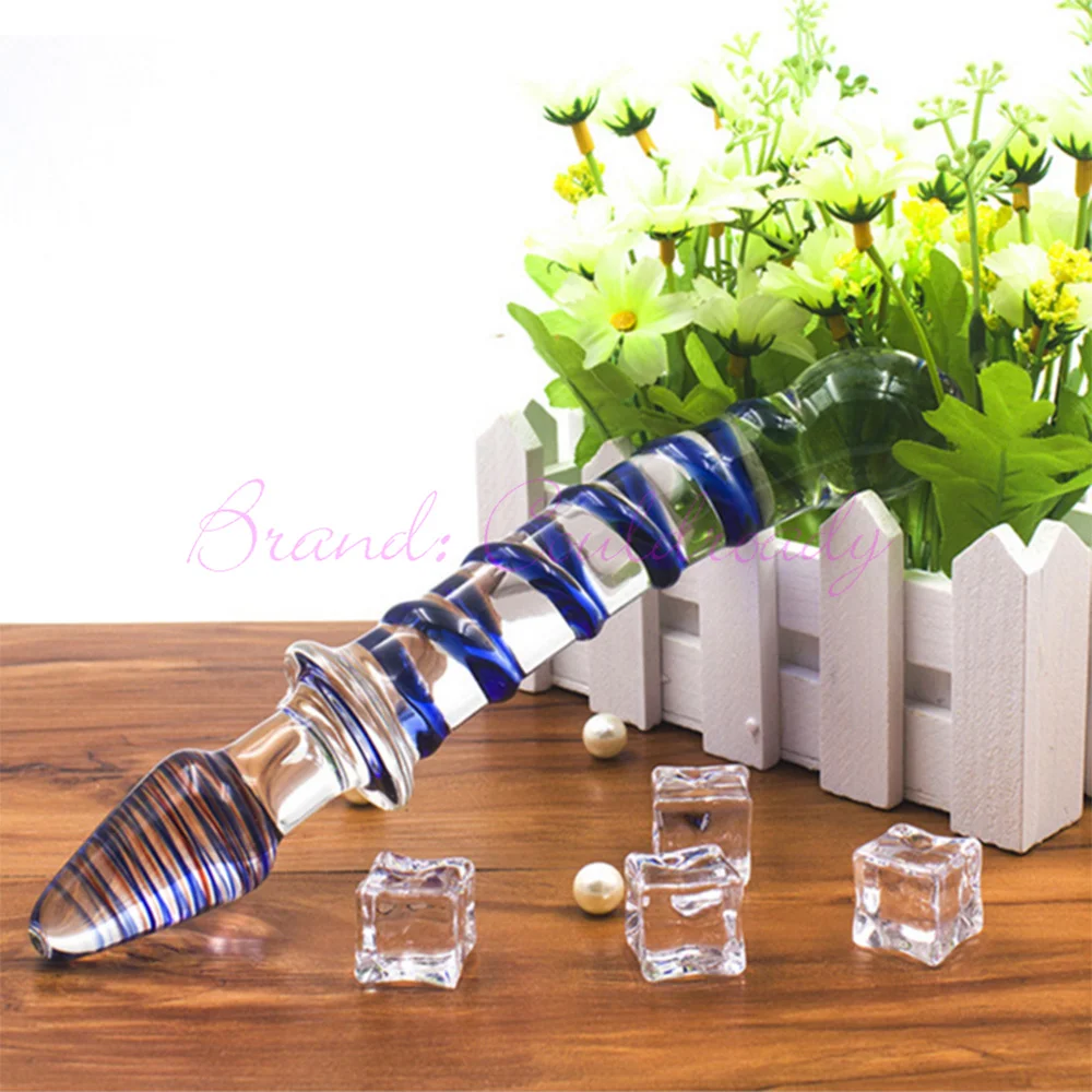 Pyrex Glass Dildo For Women Masturbation Artificial Penis Anal Plug Sex Toy Gays Sex Product