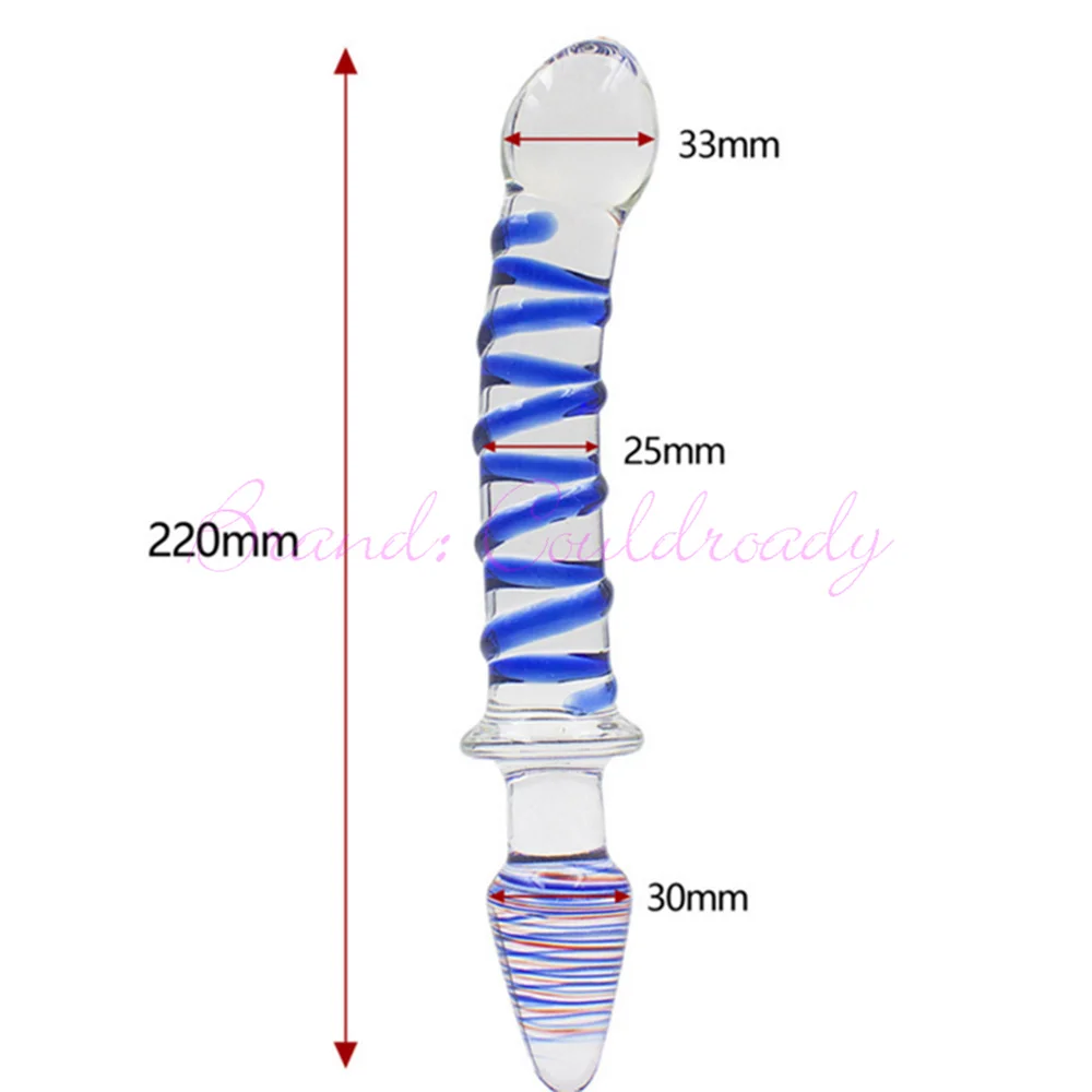Pyrex Glass Dildo For Women Masturbation Artificial Penis Anal Plug Sex Toy Gays Sex Product