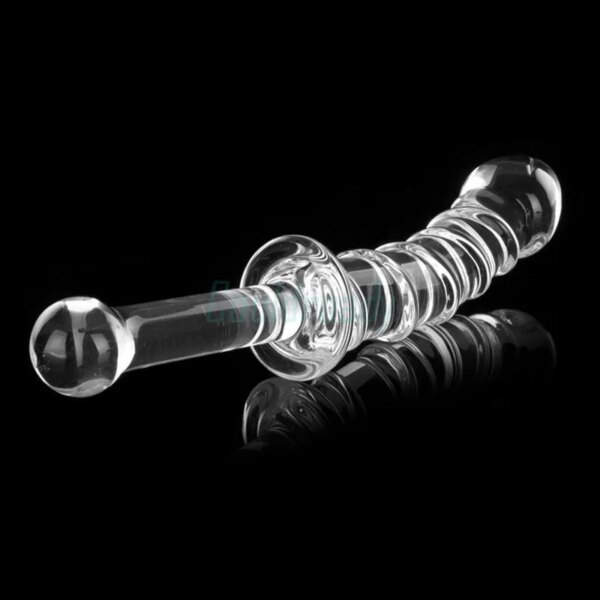 Women Glass Dildo Sex Pyrex Crystal Dildo Glass Sex Toys for Woman Anal Toys Adult Crystal Female Sex Products with handle
