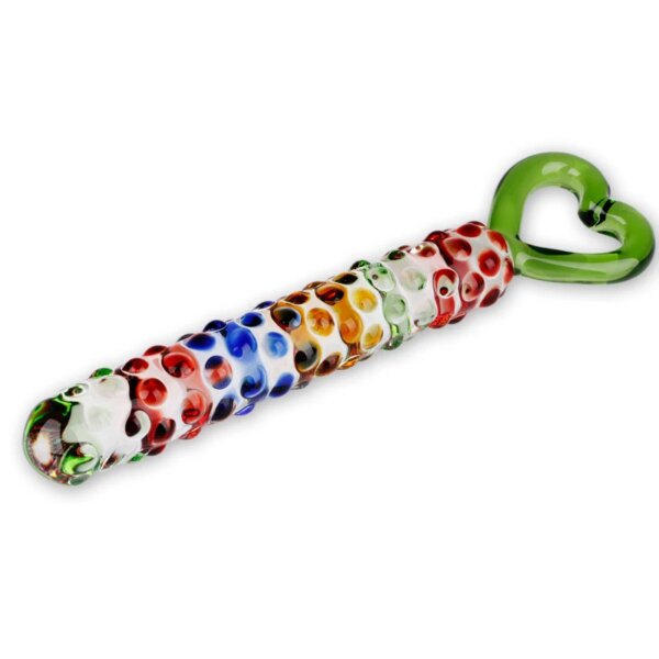 Heart shape ring Pyrex Glass Dildo Crystal fake penis anal butt plug prostate sex toys for women masturbation,dildo sex products