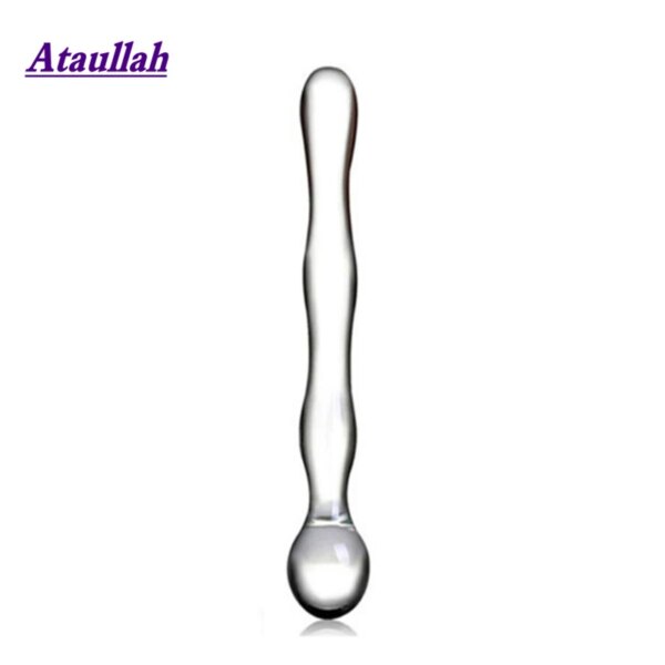 Glass Anal Plug Beads Butt Plug Heat-resistant Glass Dildo Masturbator Adult Sex Toys For Woman Men Prostate Massage Male ST221